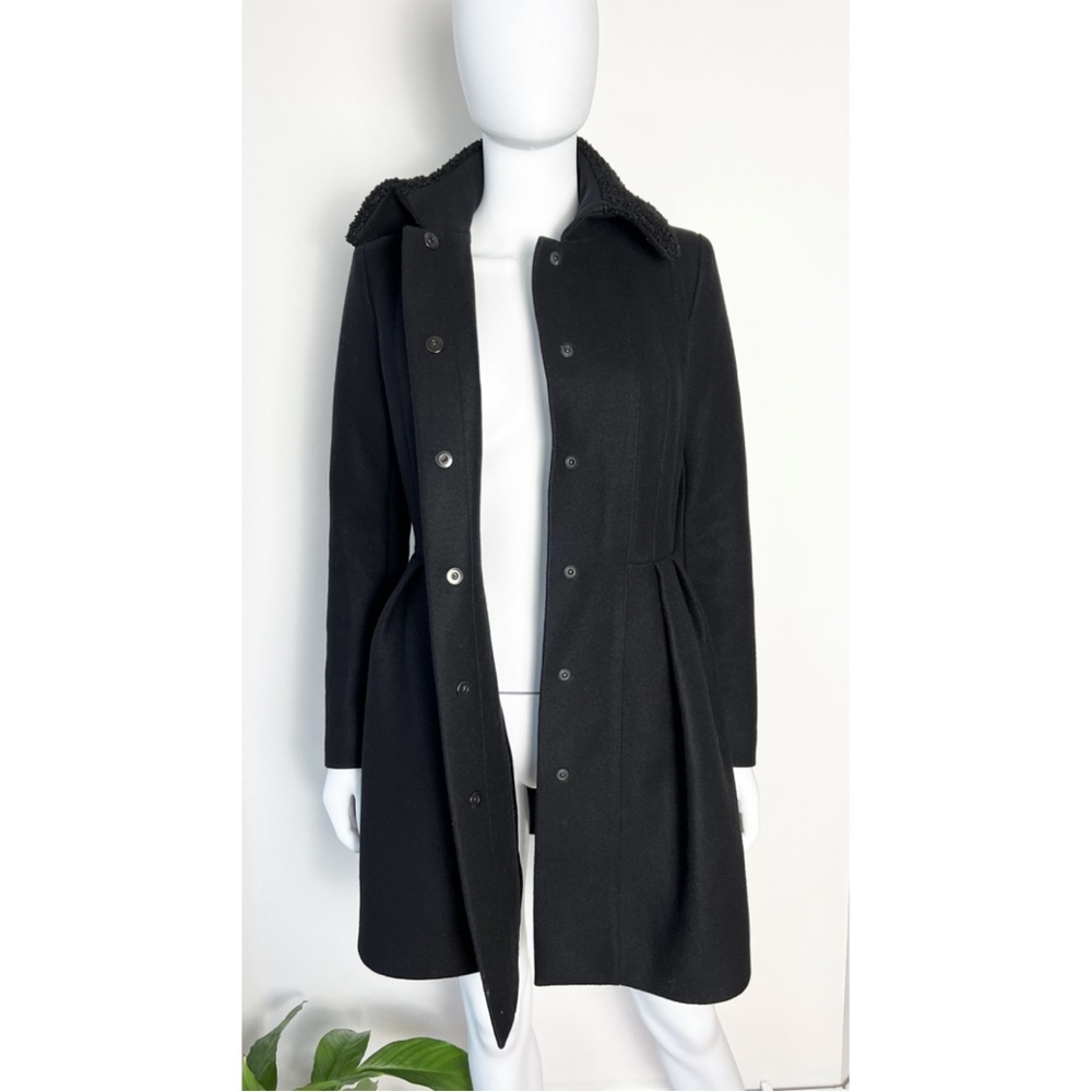 MAJE WOOL/CASHMERE COAT